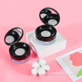 Round high quality loose powder compact case